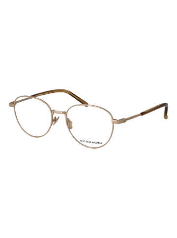 Scotch & Soda Unisex Optische Fassungen Panto Gold