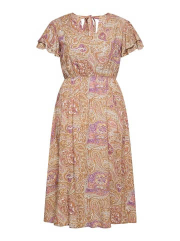 usha FESTIVAL Kleid Mit Paisley-Print in Flieder Multicolor