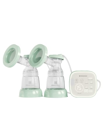 Kikkaboo Doppelmilchpumpe Libra 180ml in grün