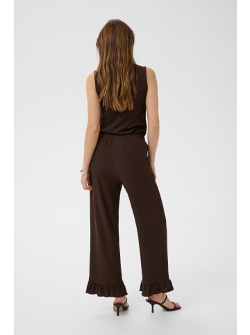 Kaffe Jerseyhose KAkristina Loose fit in Coffee Bean