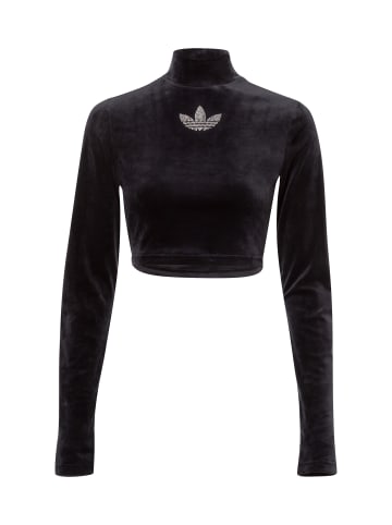 Adidas originals Langarmshirt Bling Crop in schwarz