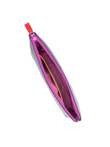 MYWALIT Kosmetiktasche Leder 21 cm sangria multi