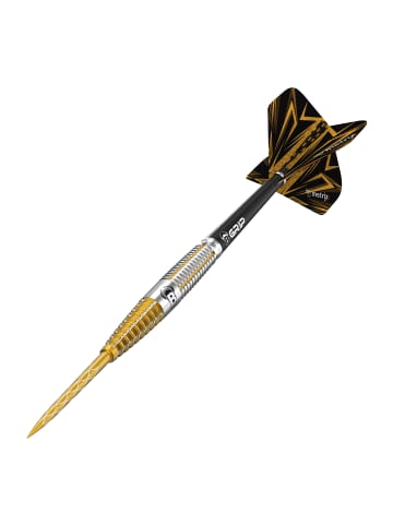 BULLS Steeldarts Stinger Dartpfeile 90% Tungsten Darts-Set Profi in yellow black