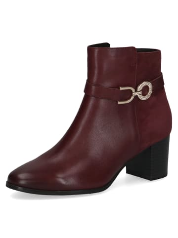 Caprice Ankle Boots in Rot
