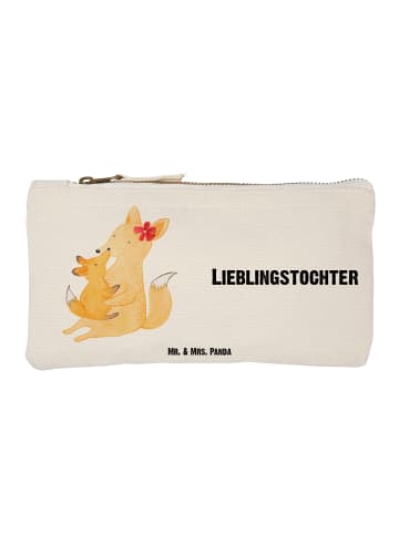 Mr. & Mrs. Panda Schminktasche Fuchs Mama mit Spruch in Weiß
