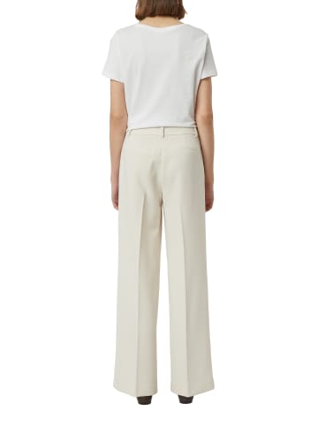 comma Bundfaltenhose in ecru