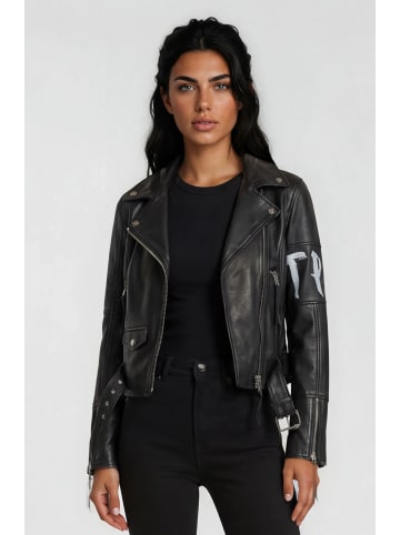 trueprodigy Lederjacke Laila in Schwarz