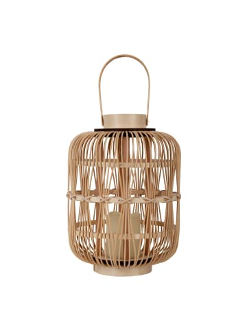 näve LED Laterne "KORBINIAN" in natur - (L)23.5 cm x (B)23.5 cm x (H)32.5 cm