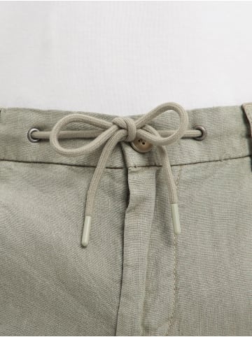Nils Sundström Leinenhose N-Scott in oliv