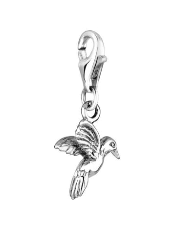 Nenalina Charm 925 Sterling Silber Vogel in Silber