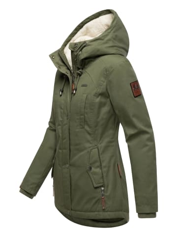 Marikoo Winterjacke Bikoo in Olive Leaf