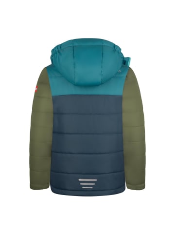 Trollkids Ski-/Snowboardjacke Hemsedal in dark marine/pine green