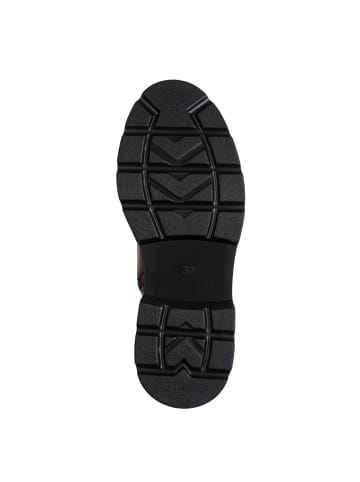 Marco Tozzi Schnürstiefeletten in Rot