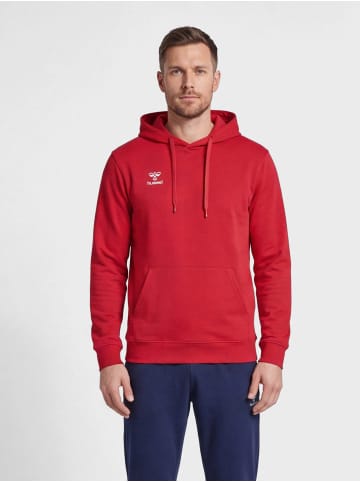 Hummel Verstellbare Taille Kapuzenpullover Hmlgo Herren in TRUE RED