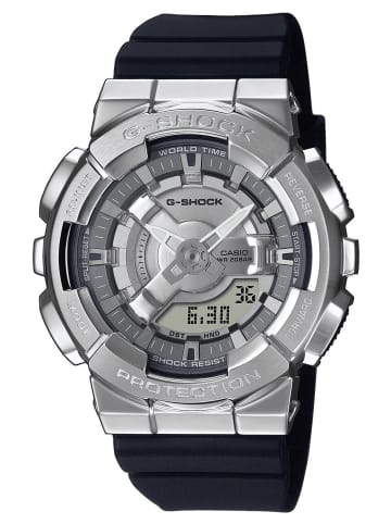 Casio G-Shock Damenuhr Schwarz/Stahlfarben