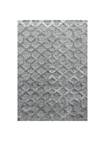 KADIMA DESIGN Teppich Hochflor Hoch-Tief Geometrisch Polypropylen Wohnzimmer