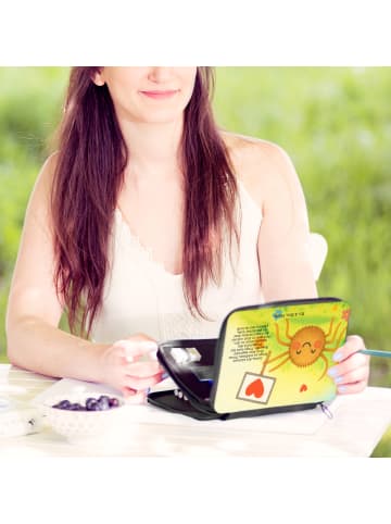 Mr. & Mrs. Panda Mäppchen Spinne Agathe Motivation Design mit Sp... in Weiß