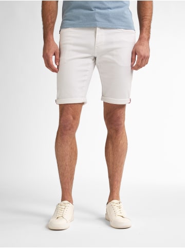 Petrol Industries Jackson Farbige Denim-Shorts Coconut in Weiß