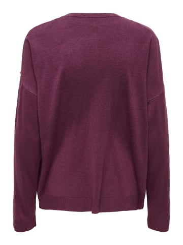 ONLY Strickpullover in Mauve Wine