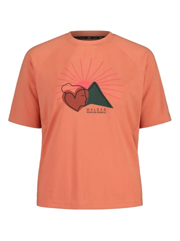 Maloja T-Shirt DambelM. in Lachs