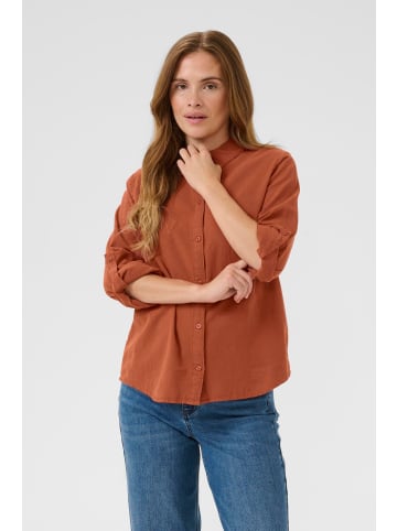 Kaffe Langarm - Hemd KAnaya Regular fit in Picante