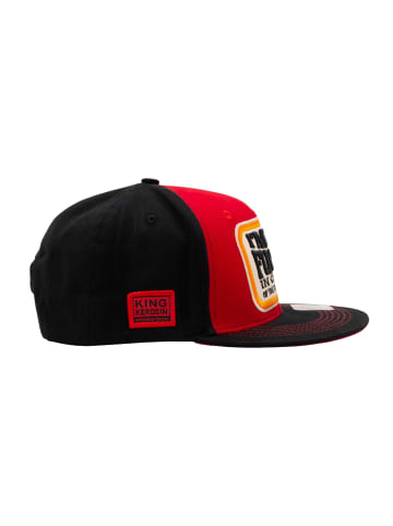 King Kerosin King Kerosin Flatbrim Cap I'm The Fucker In Charge Of You Fucking Fucks in rot