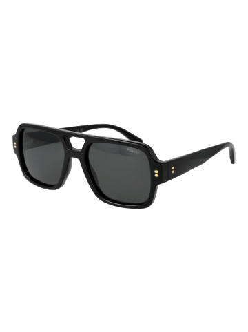 Polaroid Herren Sonnenbrillen Flieger Schwarz