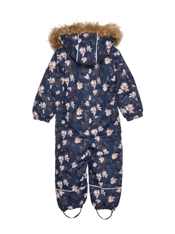Minymo Schneeoverall MISnow Suit AOP in Blau