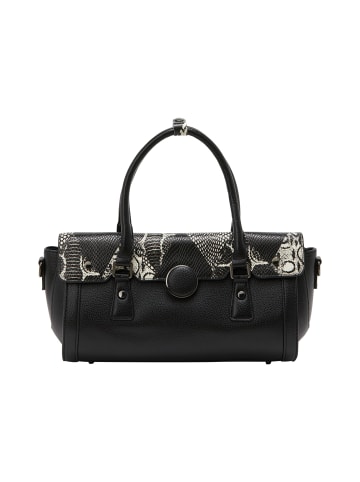 faina Women Handbag in Black Brown
