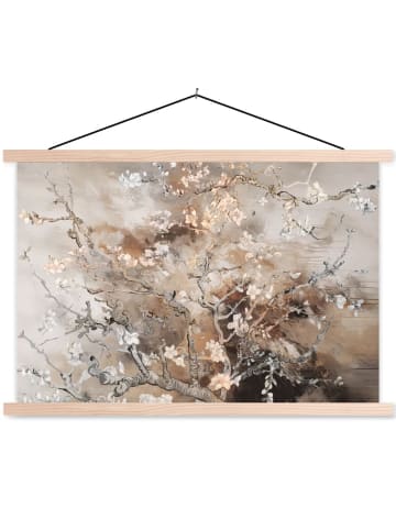 MuchoWow Poster mit Leiste Mandelblüte (BxH)