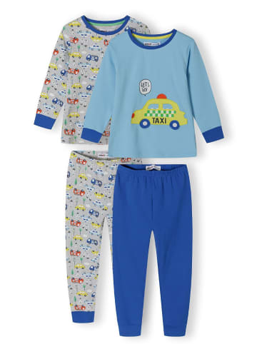 Minoti 2er-Set: Nachtwäsche 19pj22 in grau