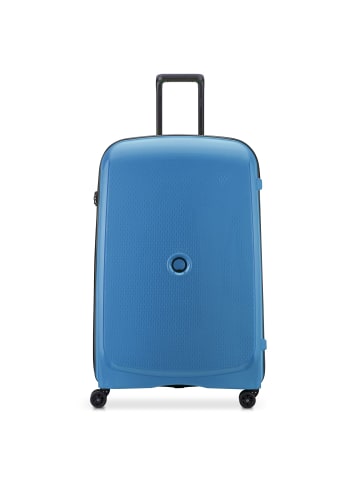 Delsey Belmont Plus 4 Rollen Trolley 82 cm mit Dehnfalte in zink blau