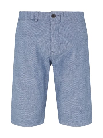 Tom Tailor Short STRUCTURED regular/straight in Blau