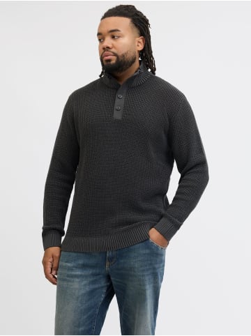 JACK & JONES PLUS Strickpullover in Black