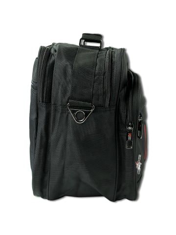 Travel n meet Travel N Meet Schultertasche Spinnstoff, Polyester schwarz ca. 40cm