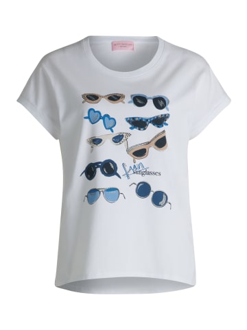 Betty Barclay Casual-Shirt mit Aufdruck in Patch White/Blue