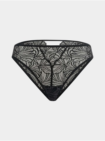 Erlich Textil  Spitzen Slip FLUID LACE SLIP in schwarz