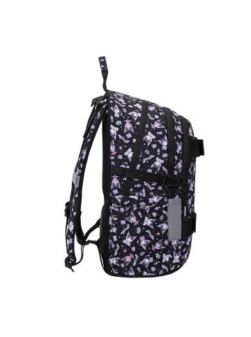 BAAGL 5-tlg. Set: Schulrucksack Skate in Schwarz Kuromi Black