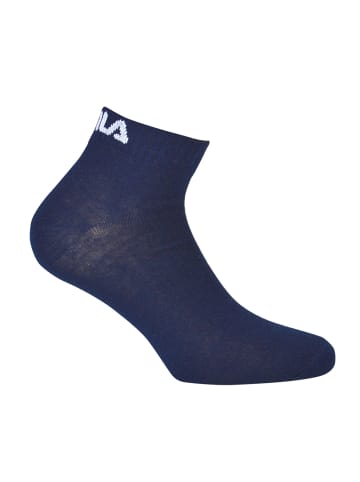 Fila Socken 6er Pack in Blau/Grau