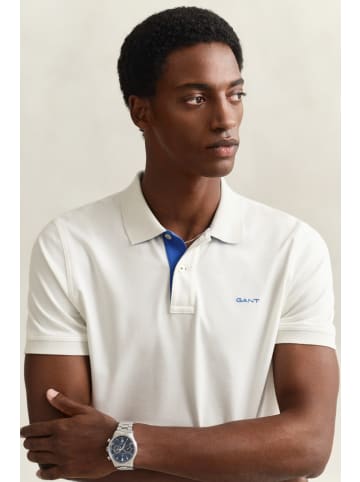 Gant Poloshirt in ecru - 0010