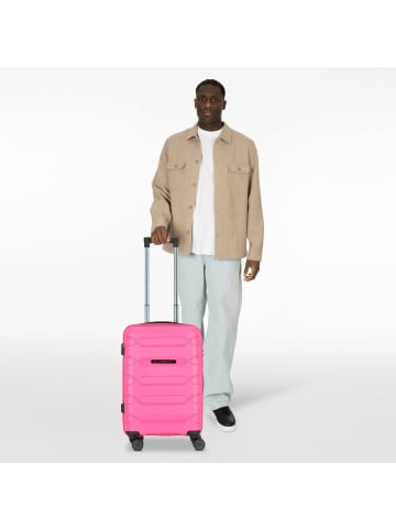 Polestream Strz by Asteroid 4 Rollen Kabinentrolley 55 cm in intense magenta