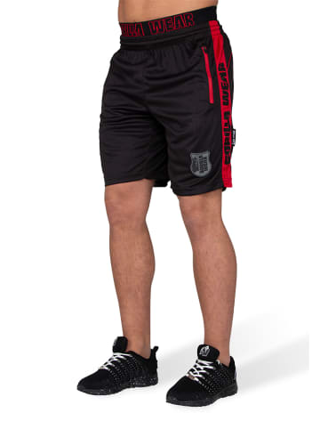 Gorilla Wear Shorts - Shelby - Schwarz/Rot