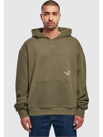 Mister Tee Mister Tee Unisex K-Dot Heavy Oversize Hoody in olive
