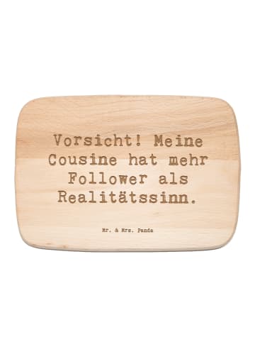 Mr. & Mrs. Panda Schneidebrett Holz Spruch Cousine InfluenZeichenr mi... in Transparent