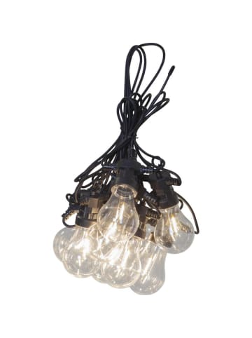 STAR Trading LED Lichterkette 10 transparente LED Filament Glühbirnen L: 4,05m in klar