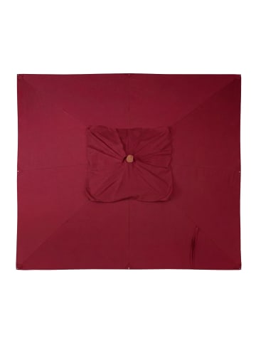 MCW Ersatz-Bezug für Gastronomie Holz-Sonnenschirm C57b, Bordeaux