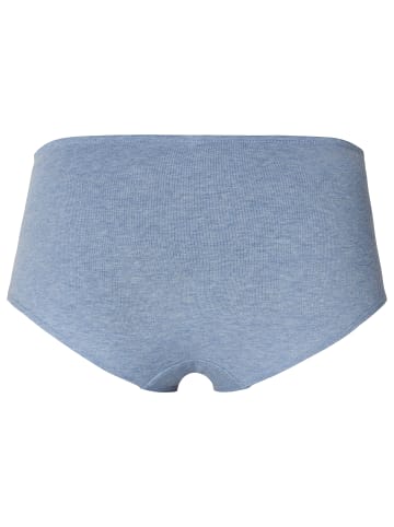 Noppies Short Cotton Melange in Light Blue Melange
