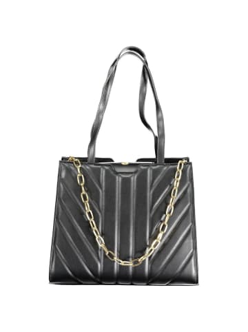 Valentino by Mario Valentino Schwarze Polyurethan-Tasche