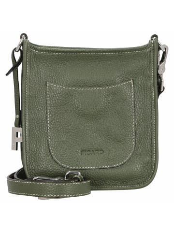 PICARD Kronberg - Umhängetasche 19 cm Rindsleder (pesto) in pesto