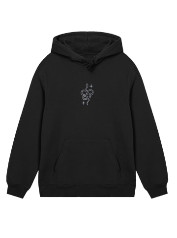 F4NT4STIC Hoodie Mystical Snake Bestickt in schwarz
